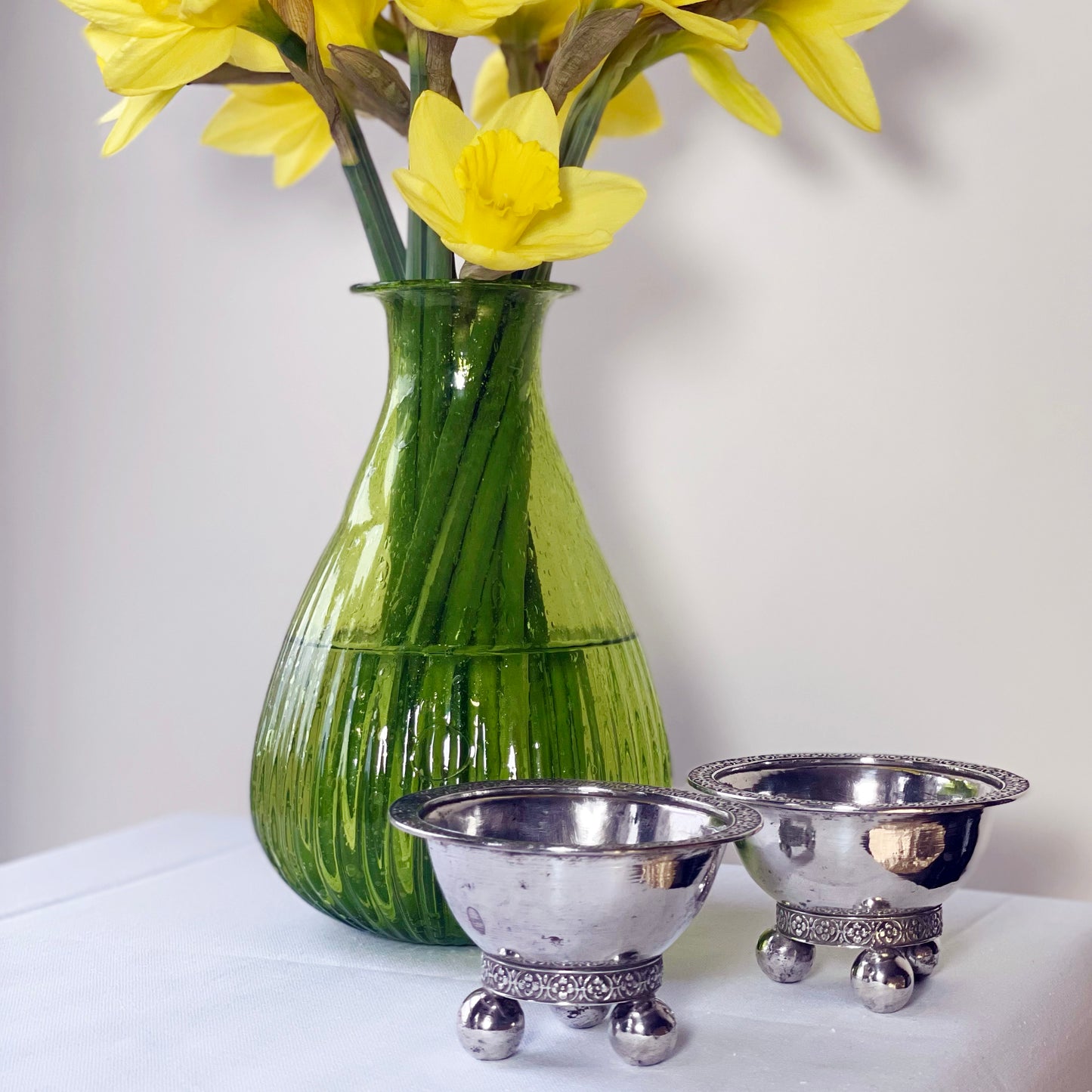 Pretty Little Silver Dishes