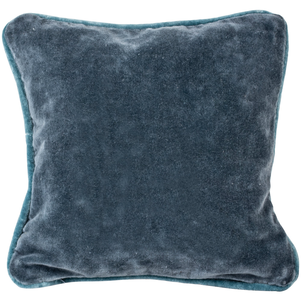 Velvet Small Hydrangea Cushion