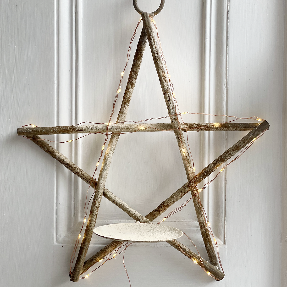 Star Hanging Candle Holder