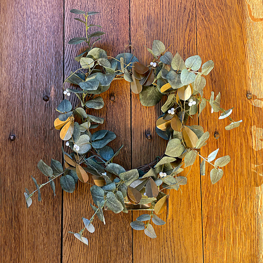 Faux Eucalyptus Wreath