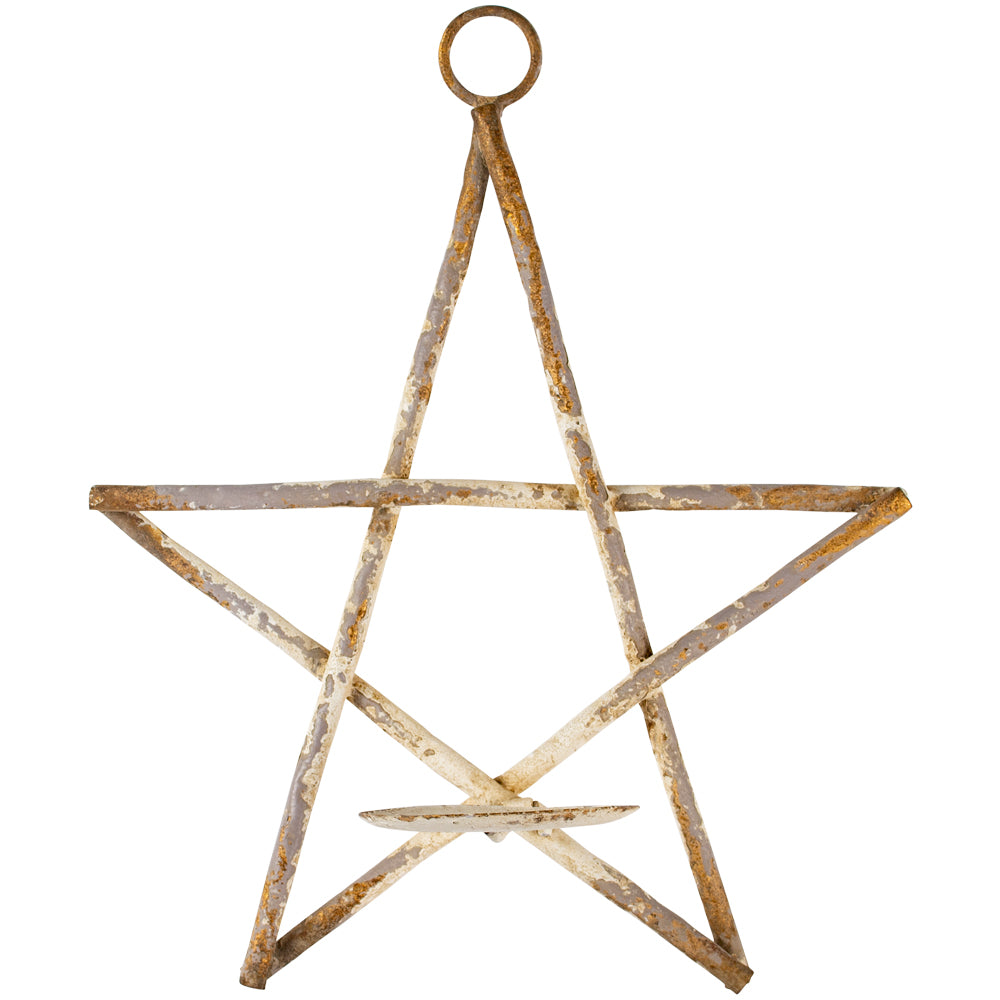 Star Hanging Candle Holder